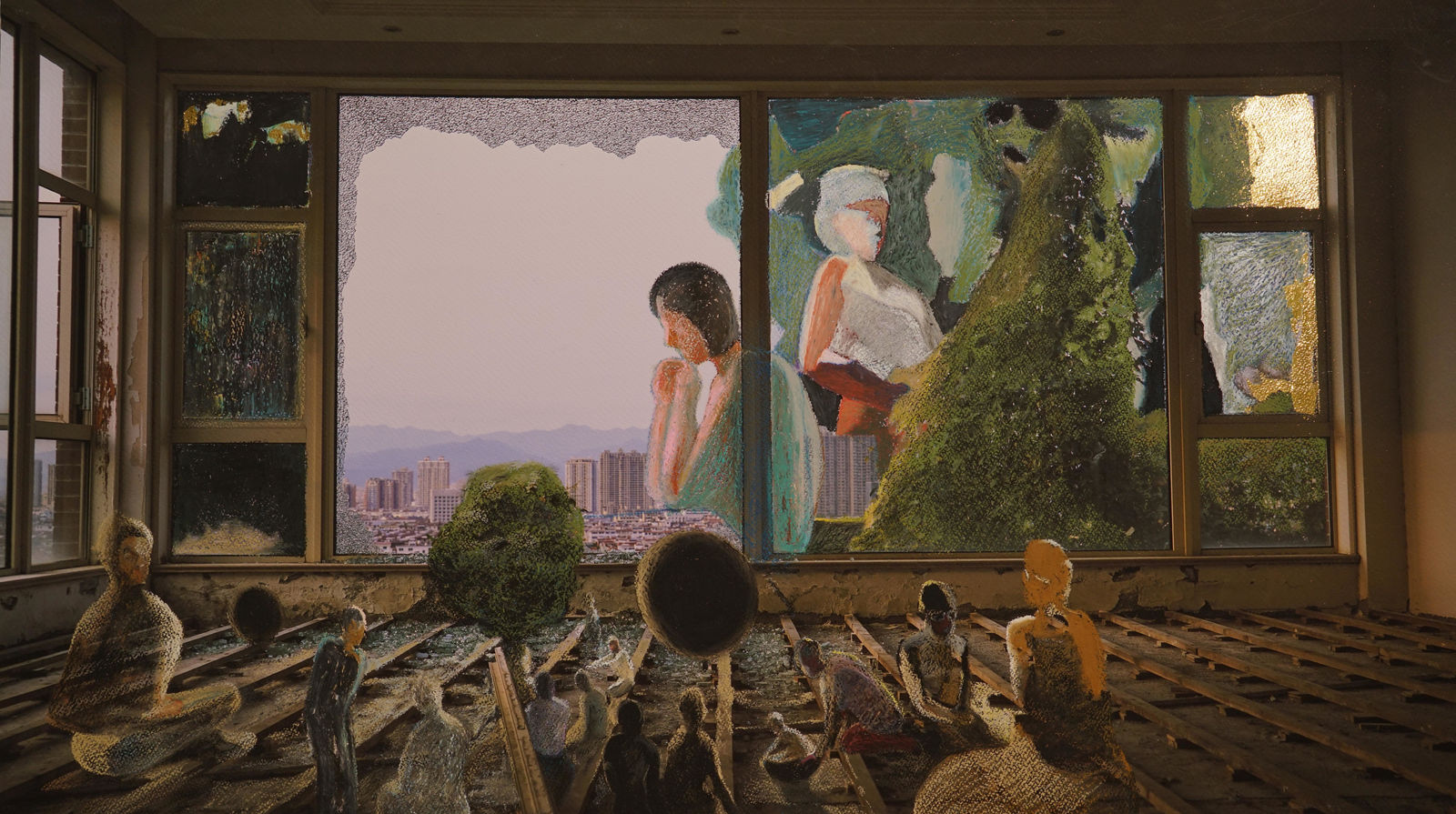 CHEN Yujun, Terre des Hommes NO.250301 人的大地 NO.250301, 2025