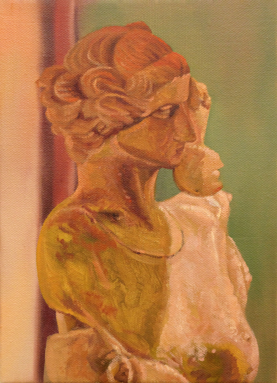 SHIH Yung Chun, Unfamiliar Statue 낯선 조각상 陌生的雕像, 2025