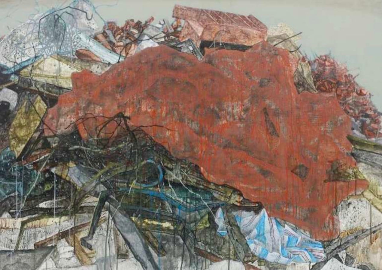 AN Gyungsu, Garbage Mountain 쓰레기 산, 2013