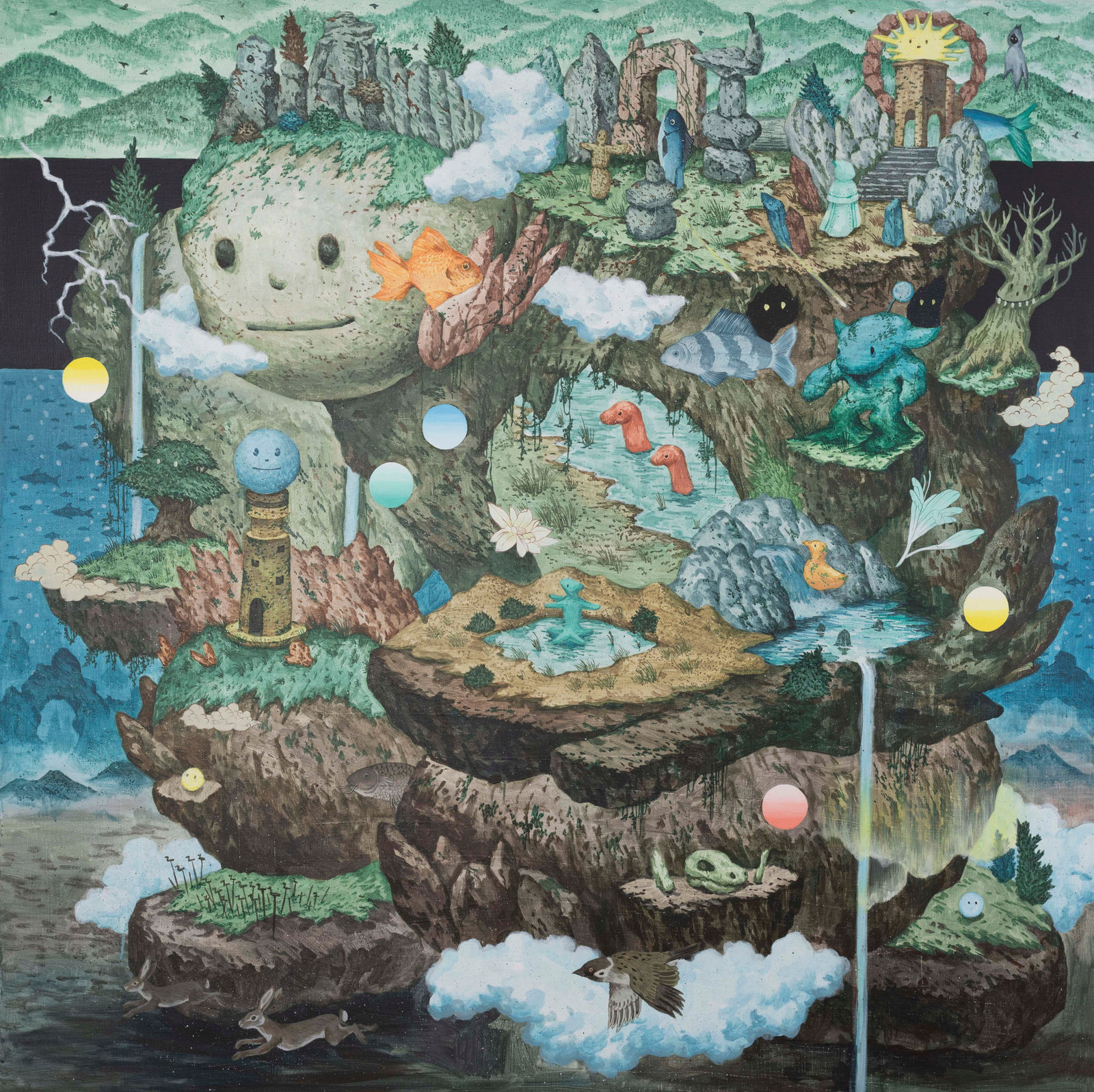 LIM Subeom, The Golem Lives Everywhere 골렘은 어디서나 살아 있어, 2023