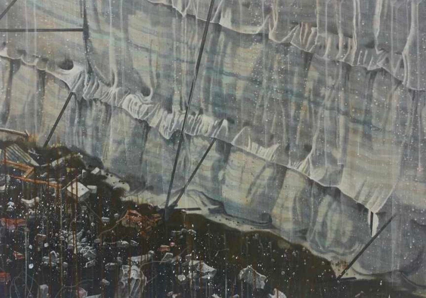 AN Gyungsu, A Curtain 커튼, 2013