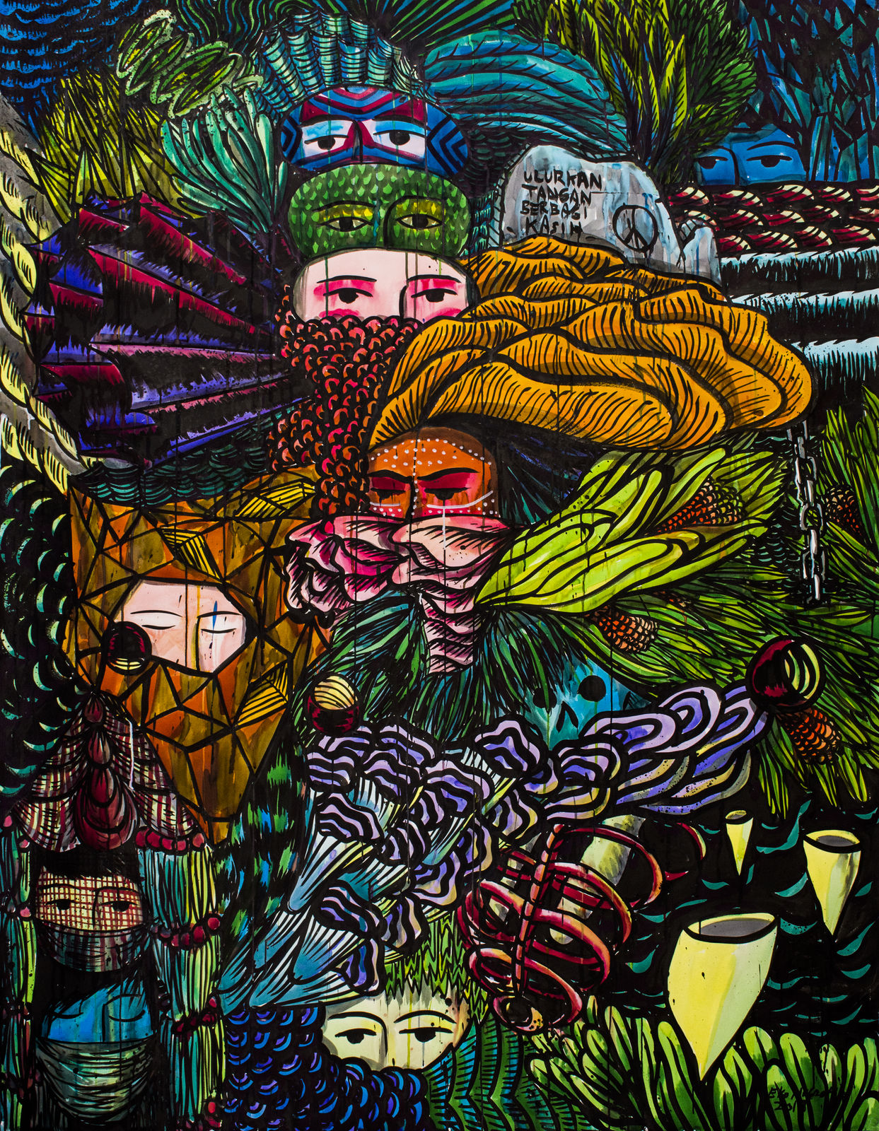 Eko NUGROHO, Diversity With Defense, 2018