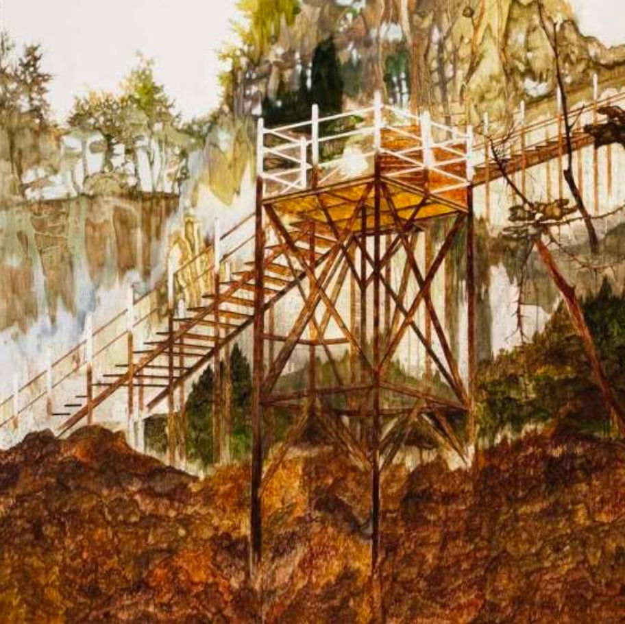 AN Gyungsu, Middle of Landscape, 2012