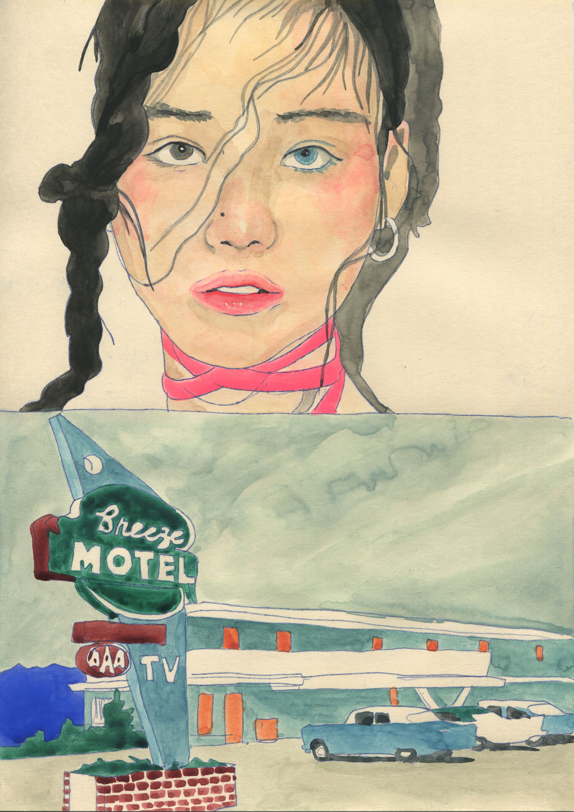 NOH Sangho (On paper), N-023, 2018