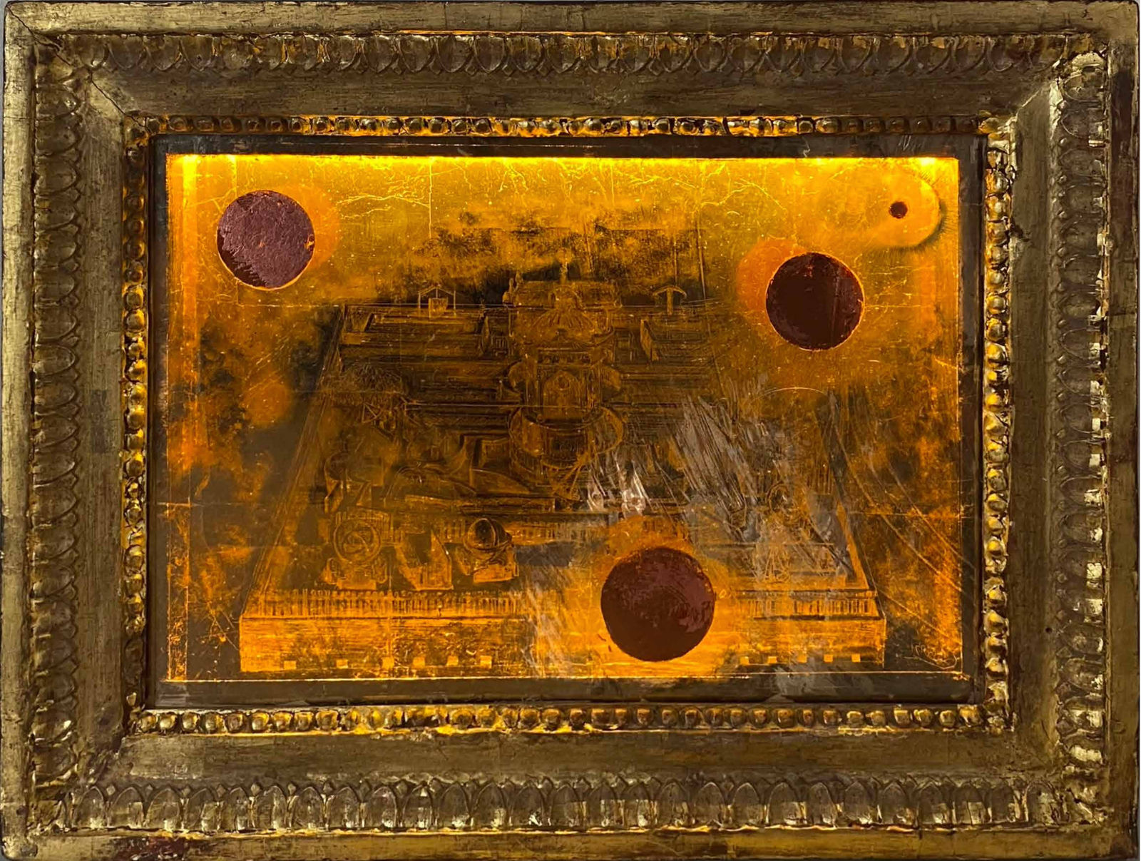 CHEN Xiaozhi, 迷宫 · 观象台 (灯箱) Labyrinthine Observatory (Lightbox), 2024