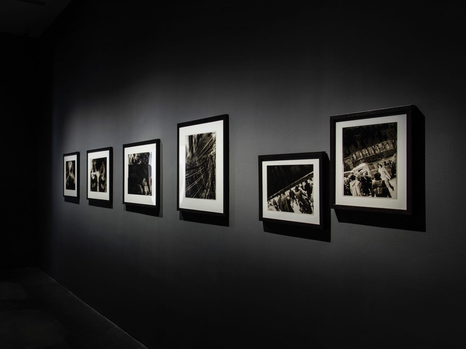 Nalini MALANI, Photogram Set C: Intestines of the Machine Age, Mushroom Cloud, Damaged Survivors, Les Manifestations – Paris, Le Chemin de Fer, 1970