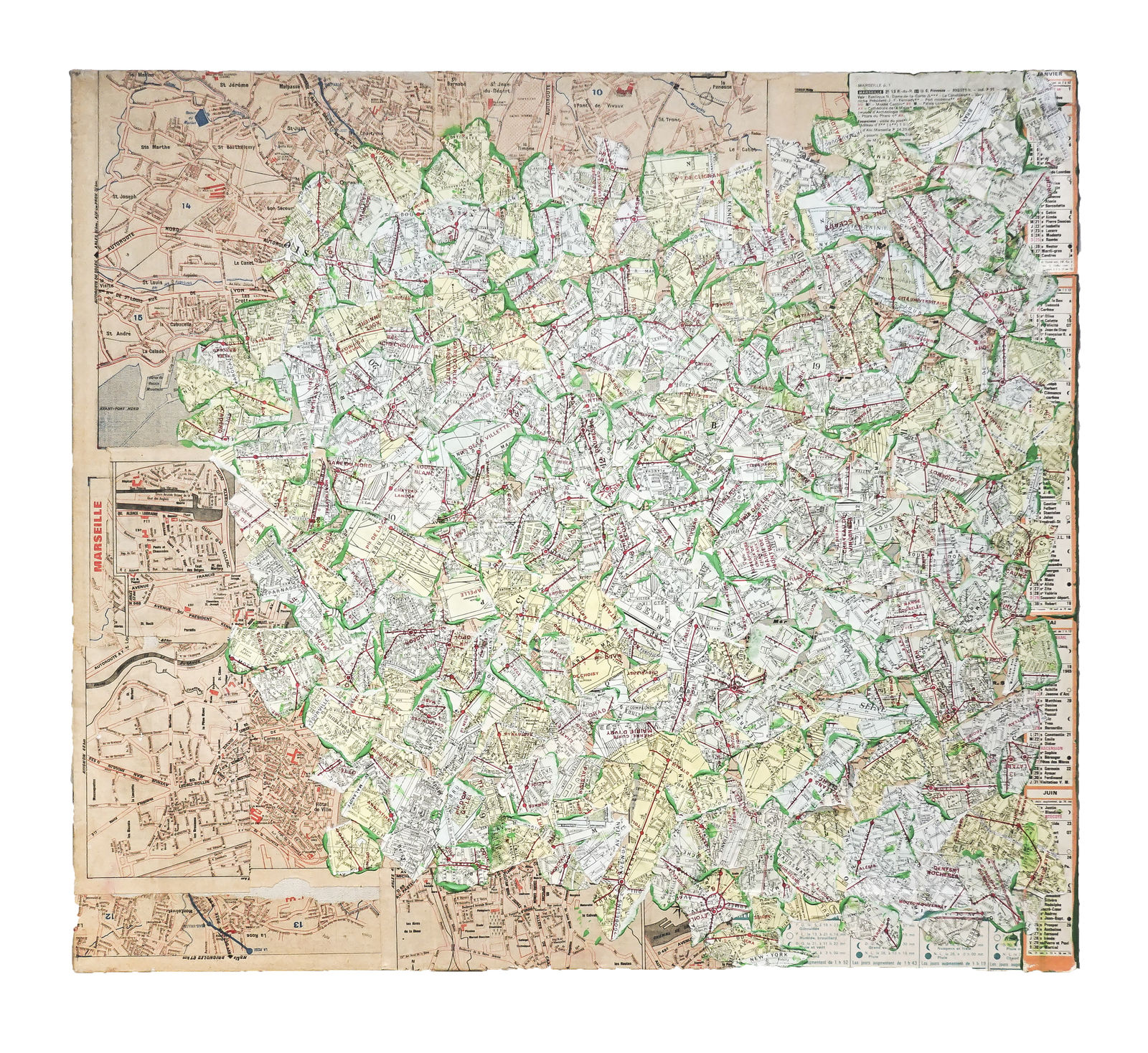 KIM Soun-Gui, Carte du monde, 1989-1990