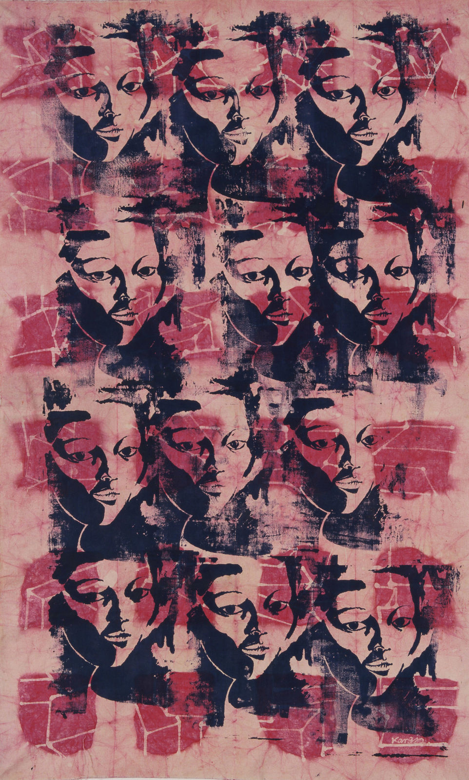 JUNG Kangja, Consecutive Faces 연속적인 얼굴, 1980