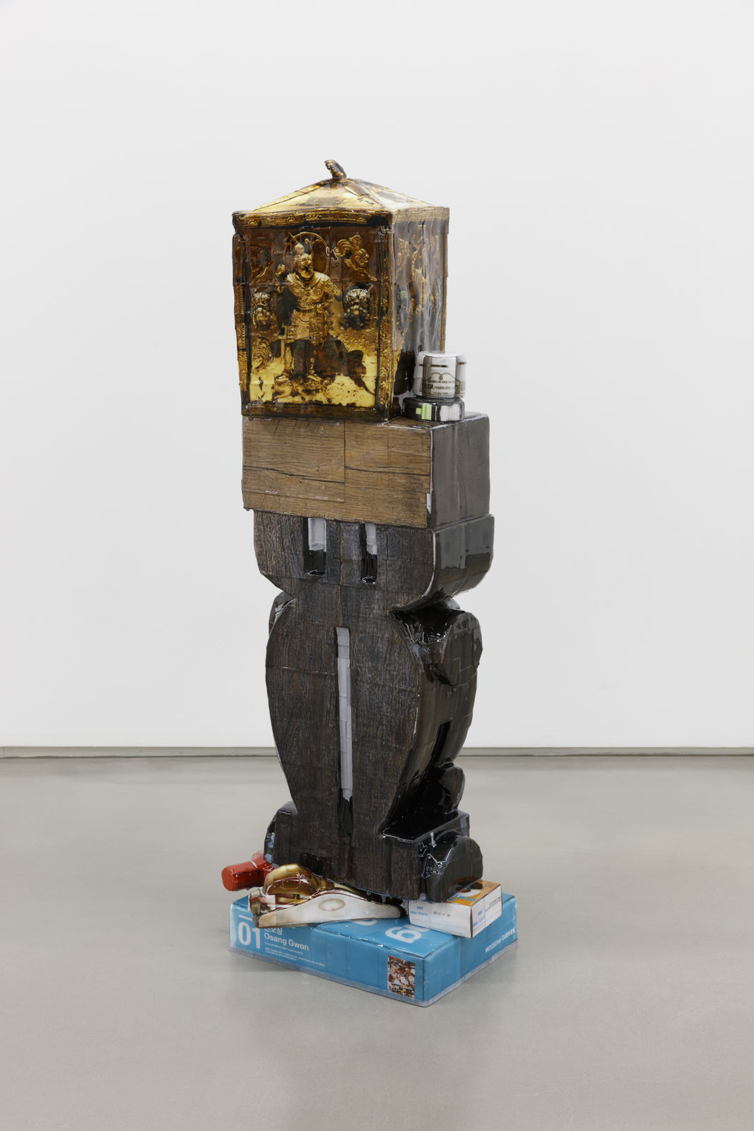 GWON Osang, Cariatide-chat, 2013-2018