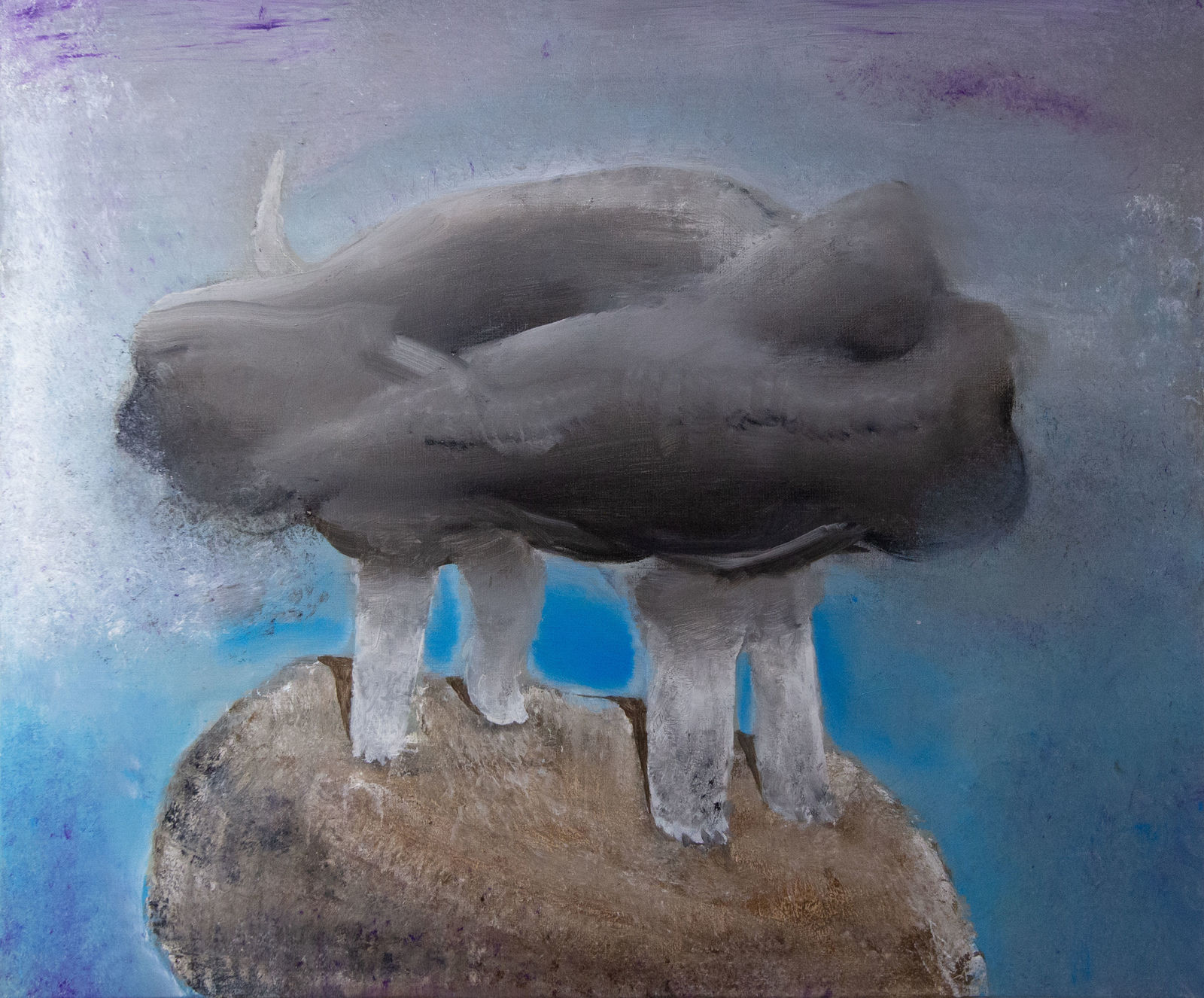 AHN Jisan, Cloud-Legs 구름다리, 2024