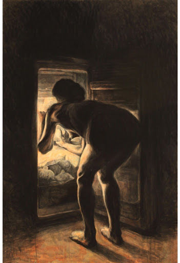 JWA Haesun, Refrigerator, Woman #1, 2009