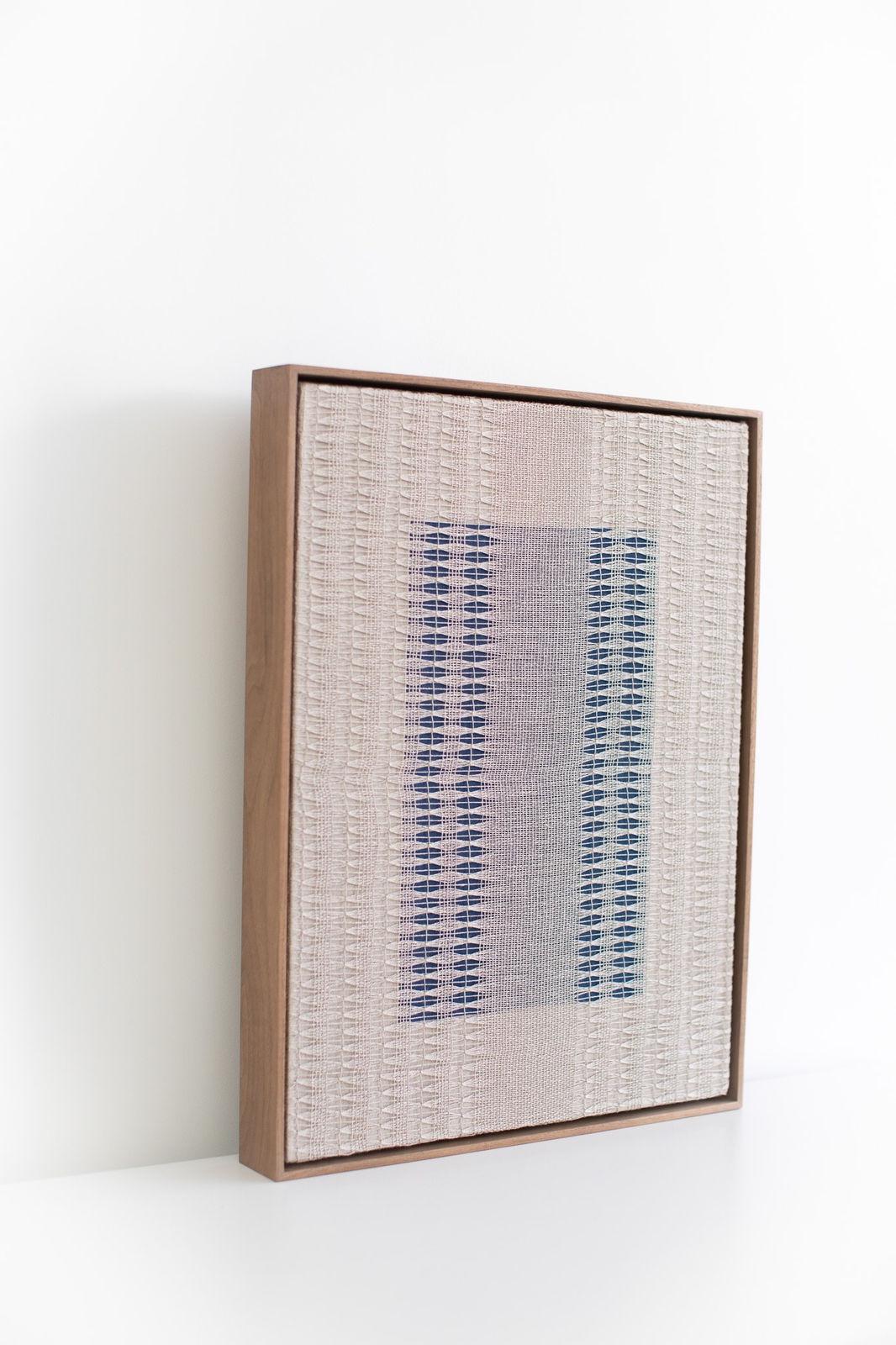 Rachel DuVall, Lace on Deep Blue, 2023