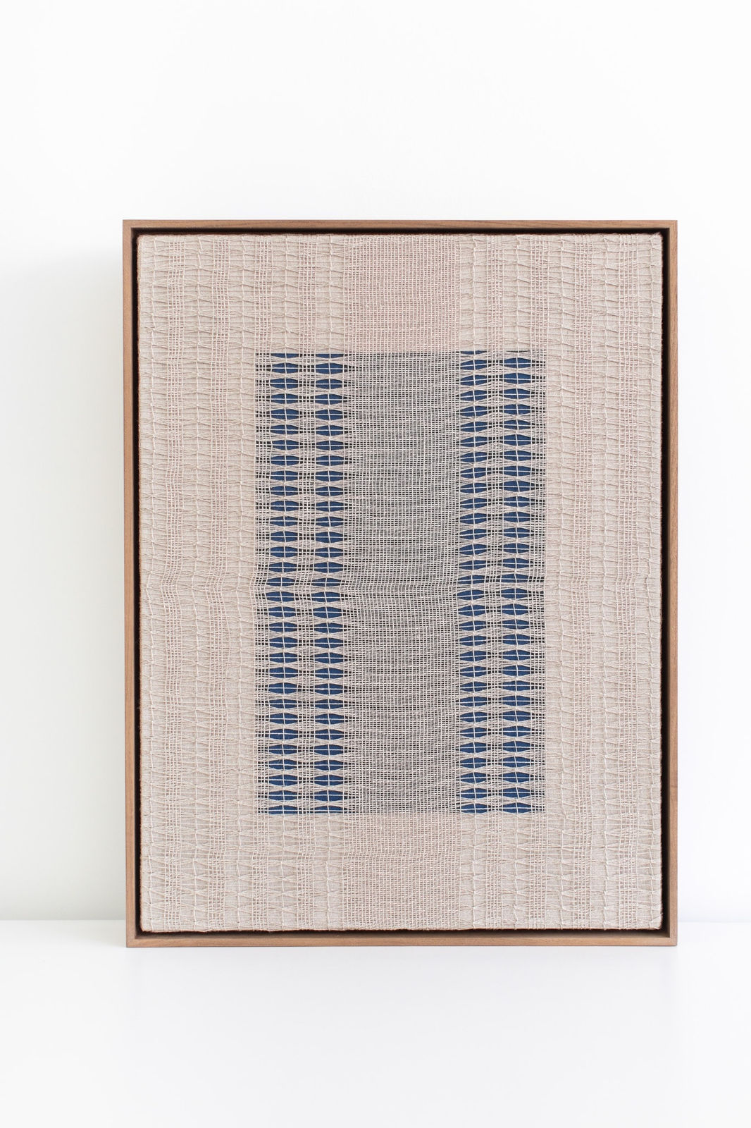 Rachel DuVall, Lace on Deep Blue, 2023