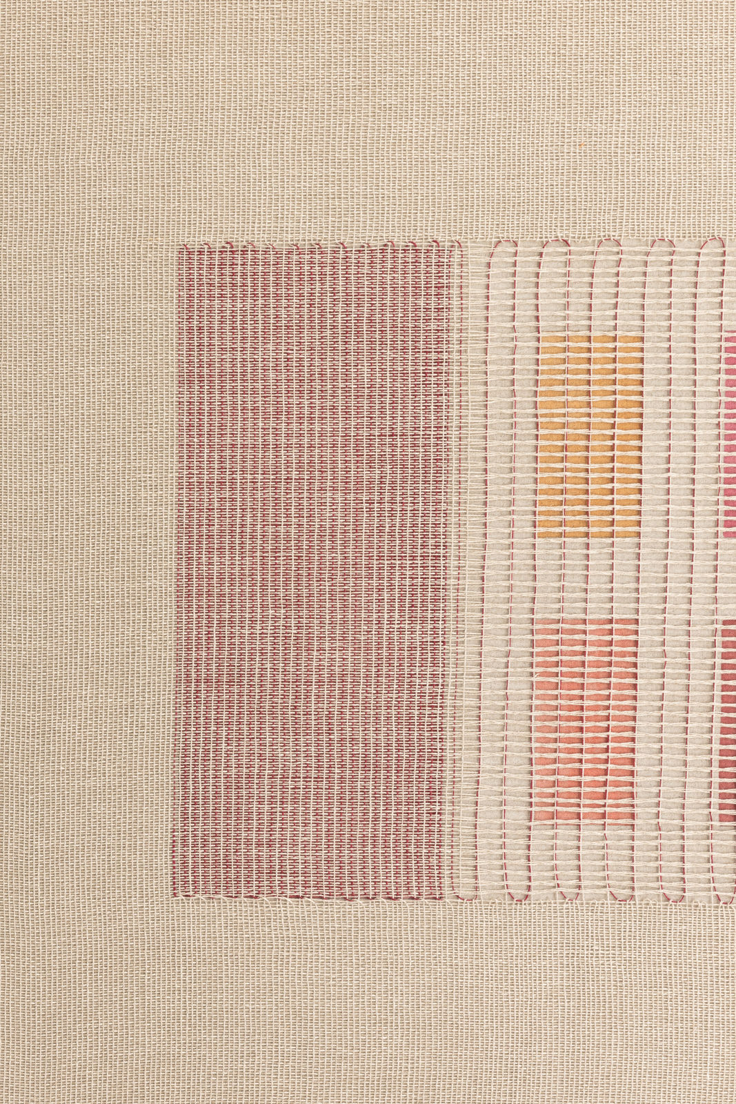 Rachel DuVall, Lace on Lace Grid I, 2023