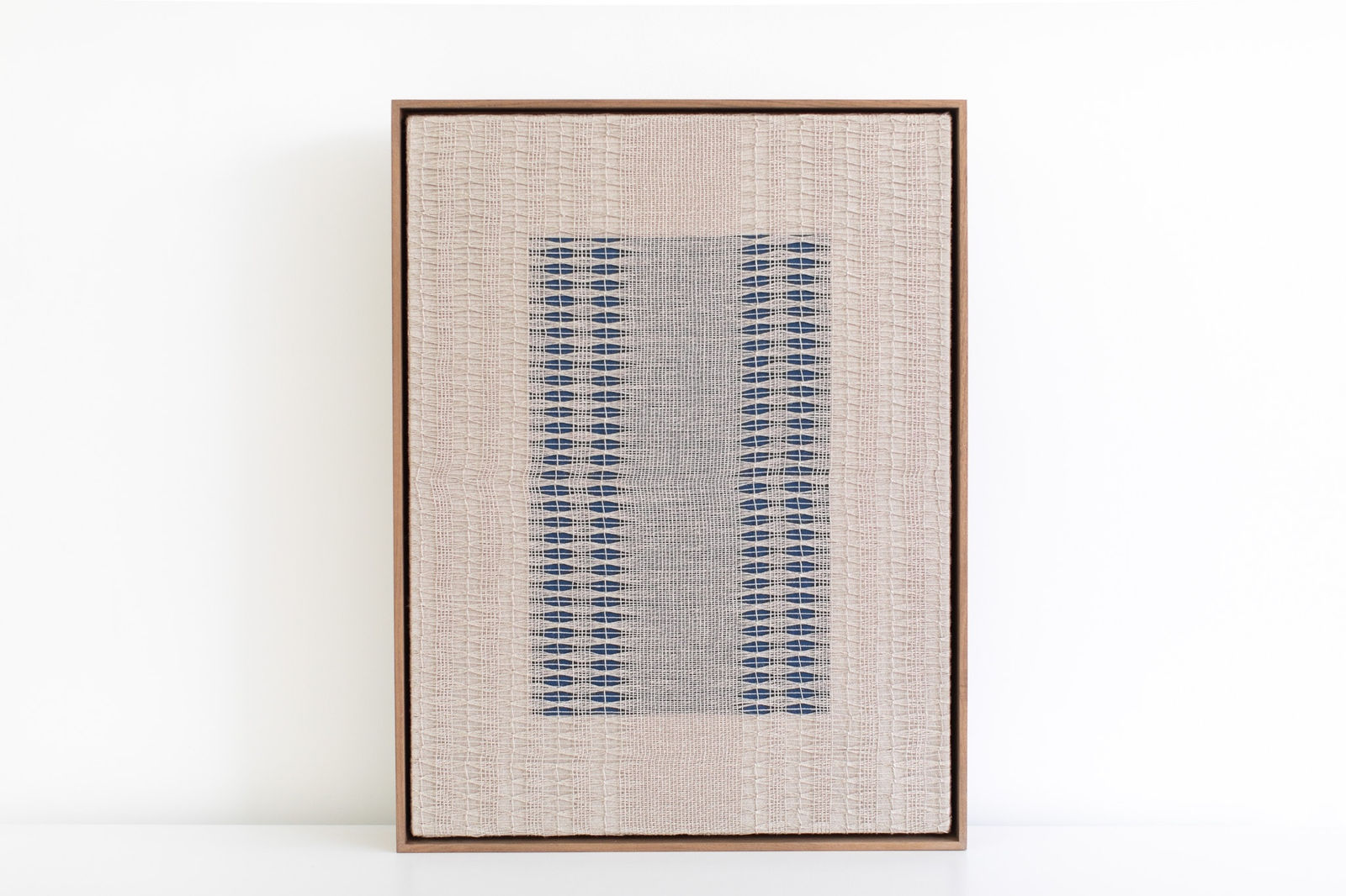 Rachel DuVall, Lace on Deep Blue, 2023