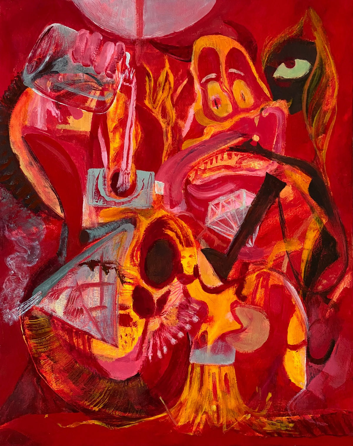 Ari Lankin, To The Moon, 2020