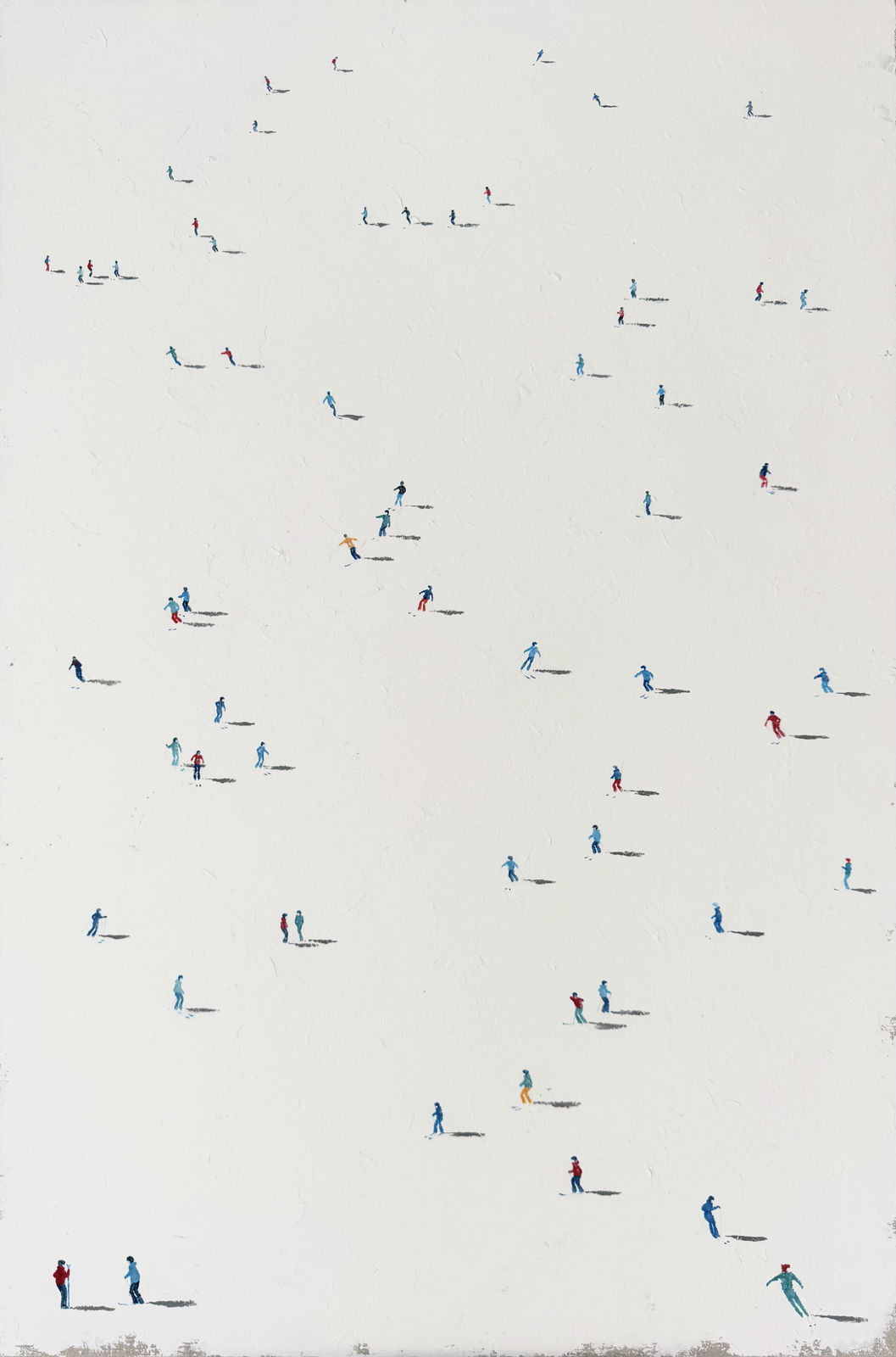 Eline de Jonge, Shadows on White , 2025