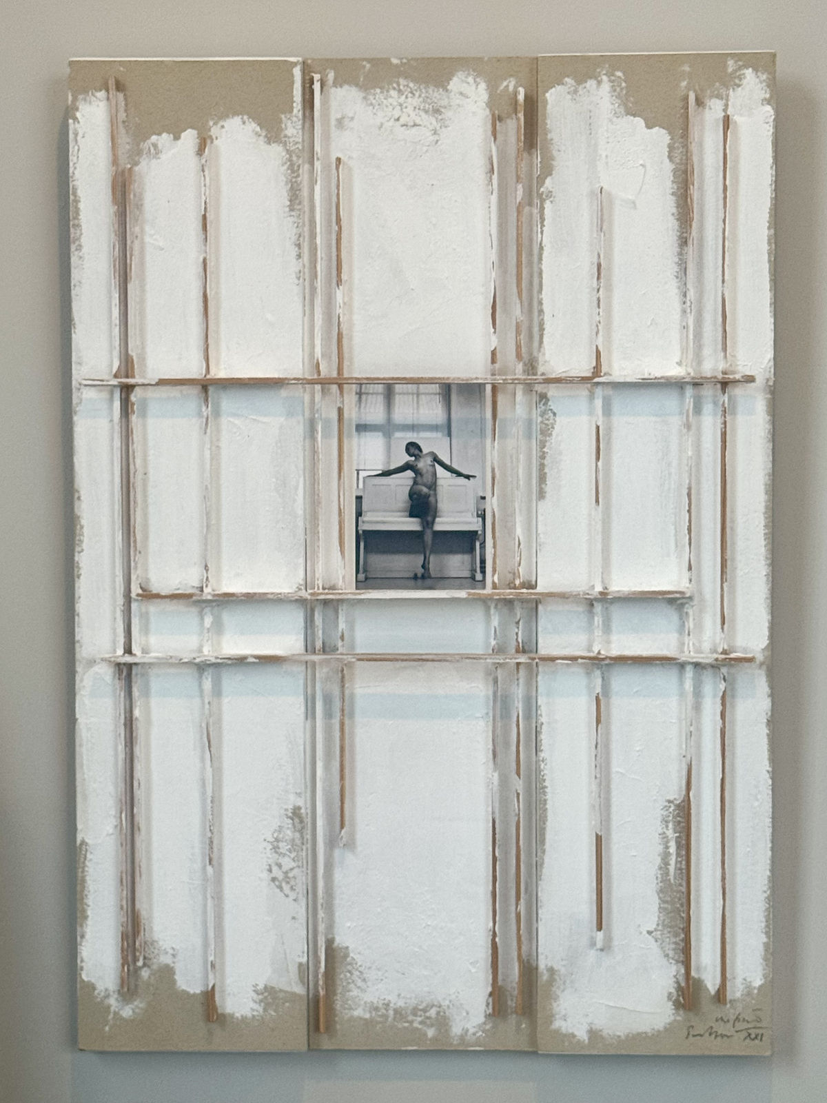 Peter Peereboom, La Femme dans la Site de Construction, 2023