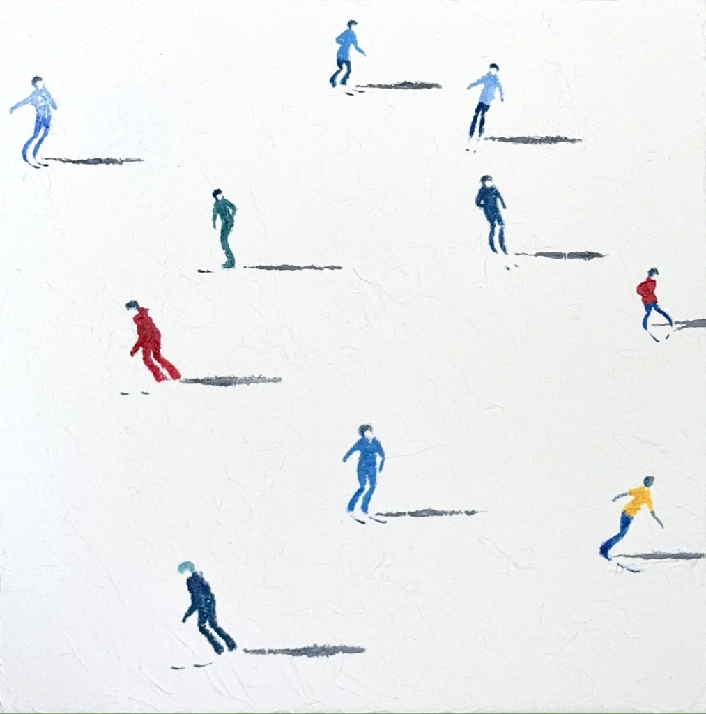 Eline de Jonge, Shadows on White – Window, 2025