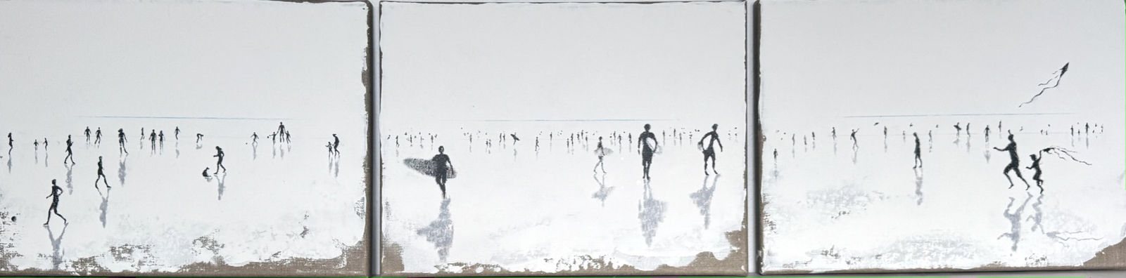 Eline de Jonge, Shadows on Sand - Studies S I-II-III