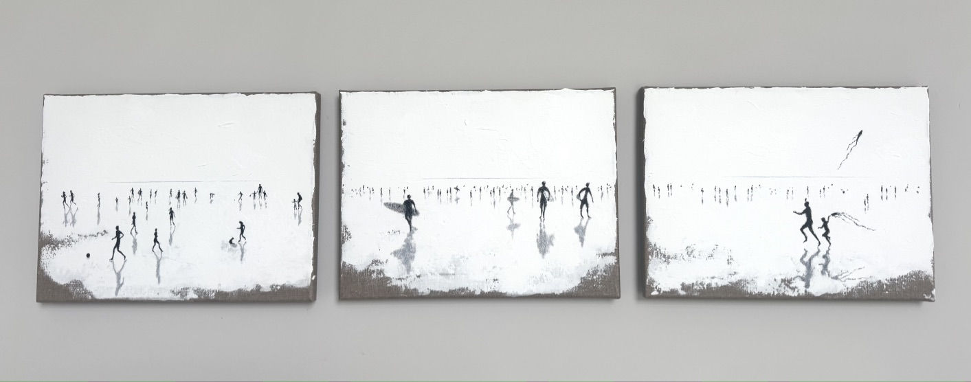 Eline de Jonge, Shadows on Sand - Studies