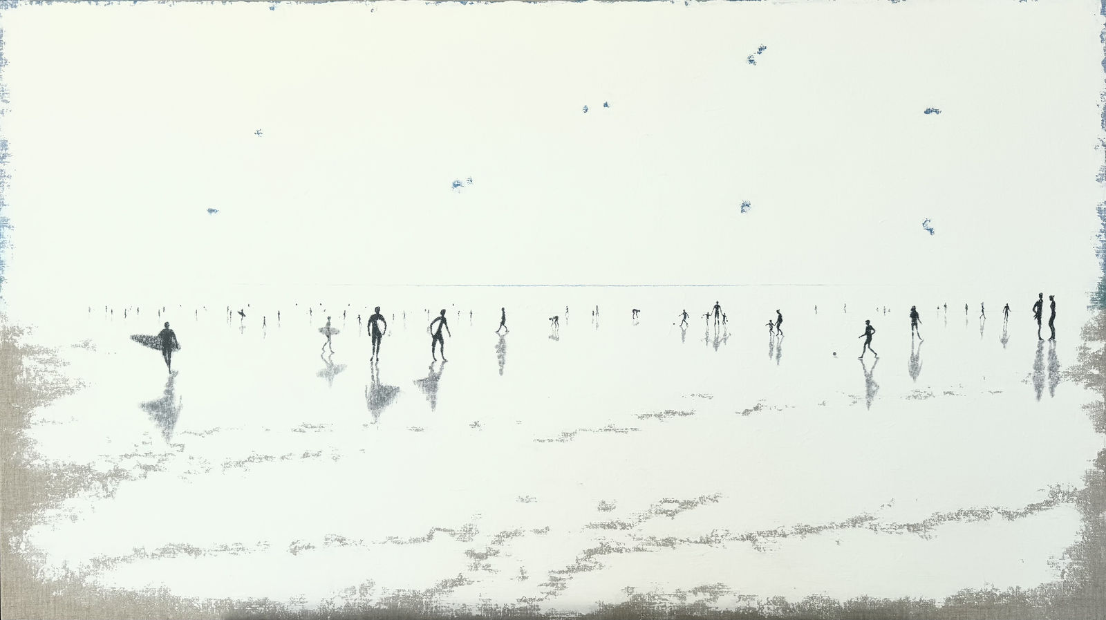 Eline de Jonge, Shadows on Sand – Vista, 2025