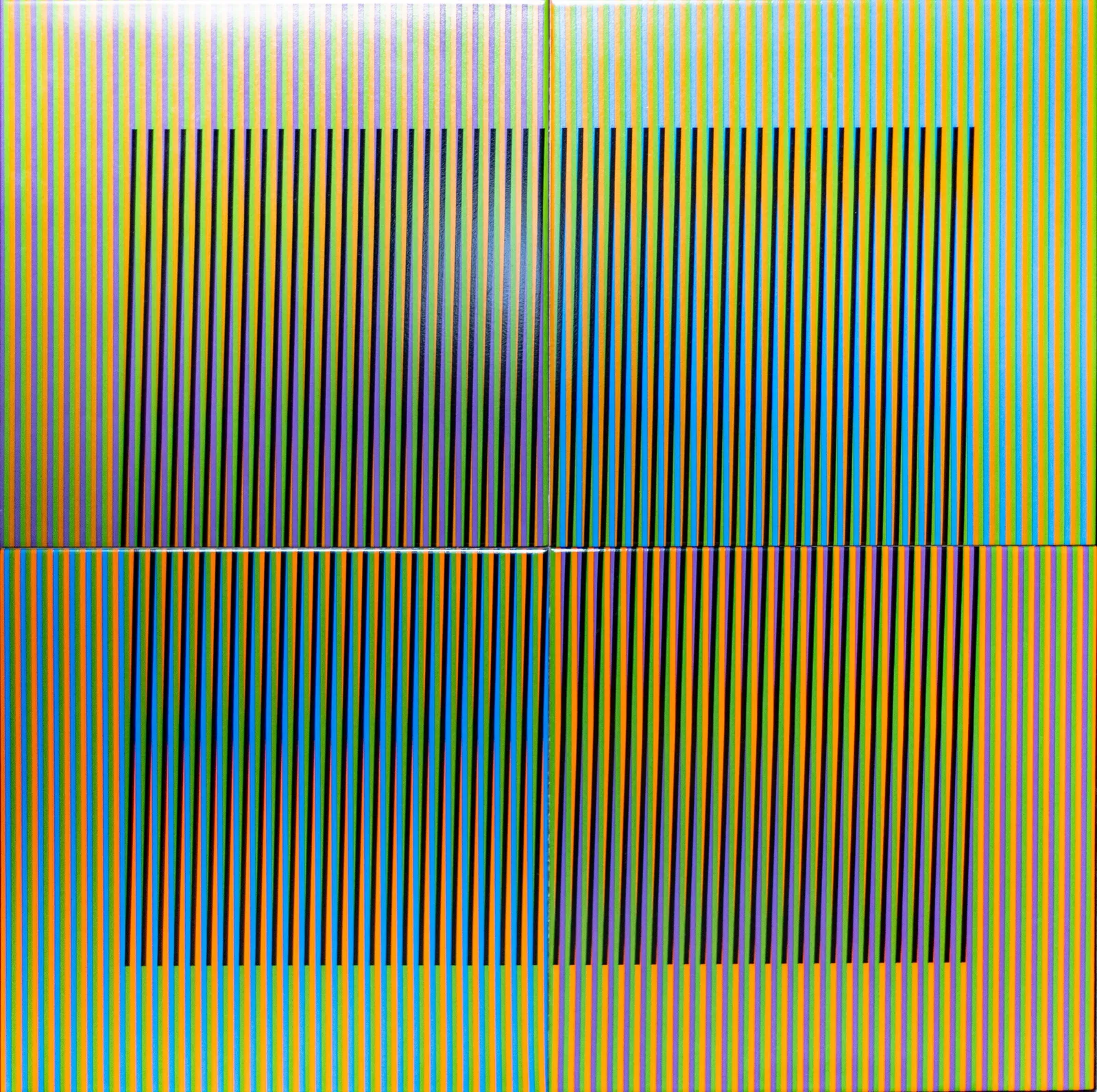 Carlos Cruz-Diez (1923-2019), Céramique couleur additive série 14., 2009