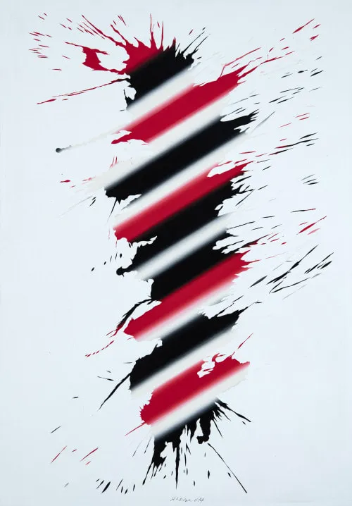 Hencze Tamás (1938-2018), TM008 Párhuzamos fények XXVI., 2014