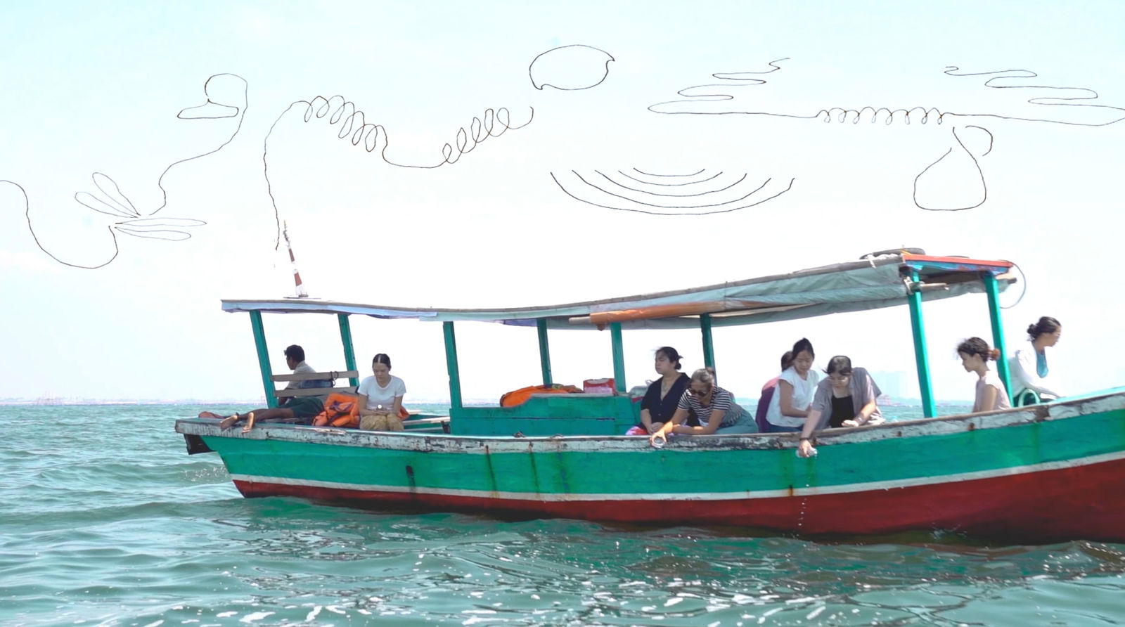 Alexandra Karyn, Memory is a flowering ripple in the water, 2023