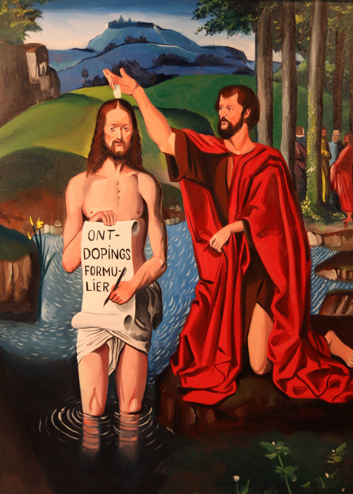 KAMAGURKA, JOHANNES DE ONTDOPER NAAR GERARD DAVID