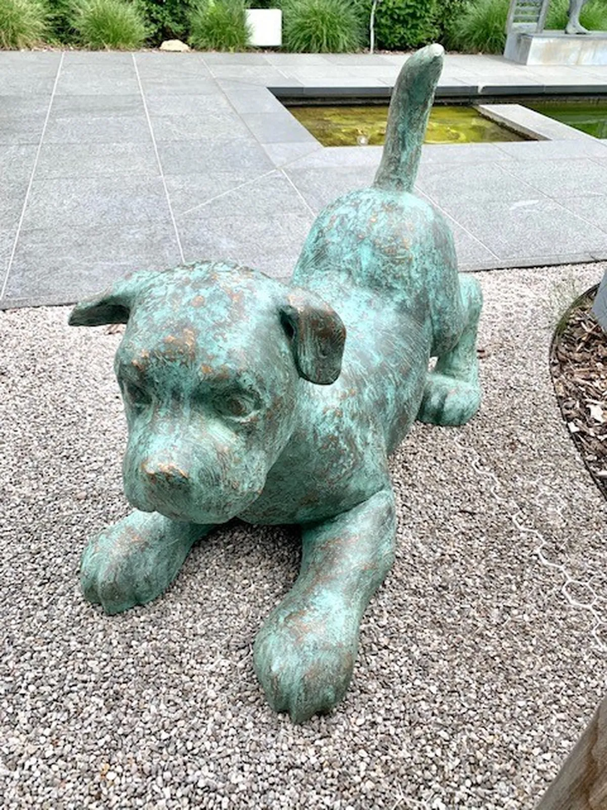 BABETTE DEGRAEVE, DOORHANGENDE POWERPUP II - brons