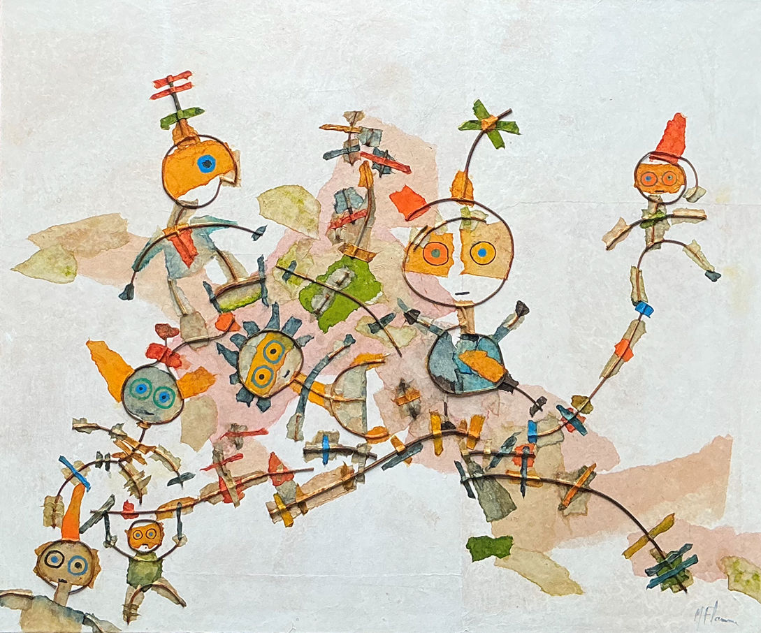 MICHEL FLAMME, THE TINY DANCERS'PARTY, 2025