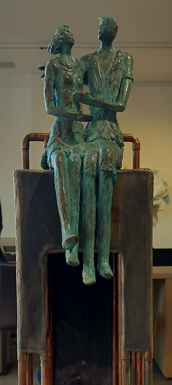 RIETJE GEURTS, LIEFDESKOPPEL (groen) , 2025