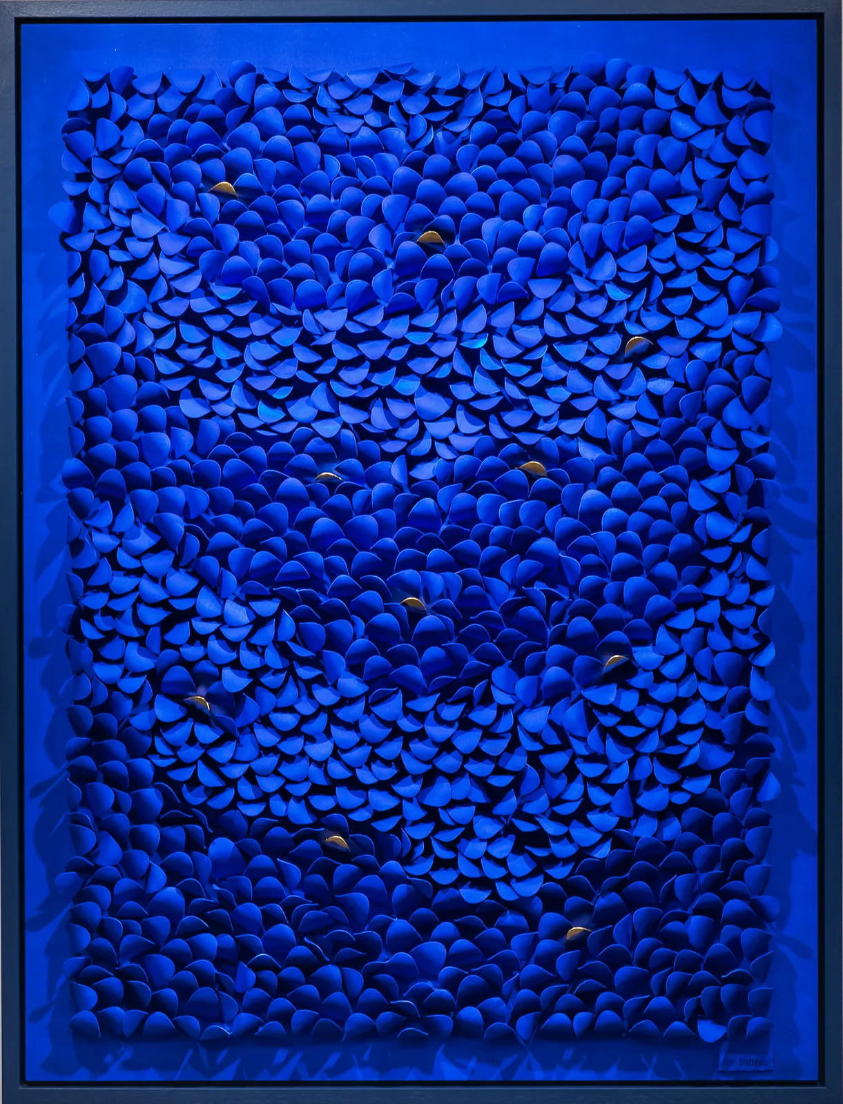 ANS PULLENS, WAVE INTENSE BLUE TOUCH OF GOLD