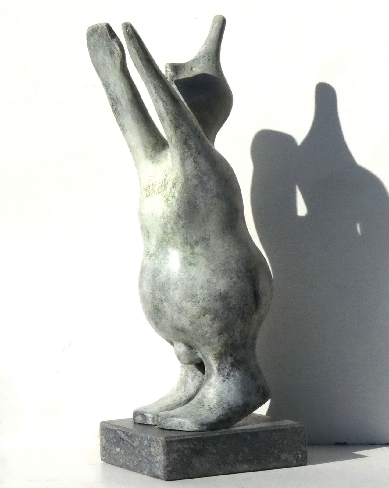 LE MAGHIEN, BRONS Maghiër springt (grijs) 1/8