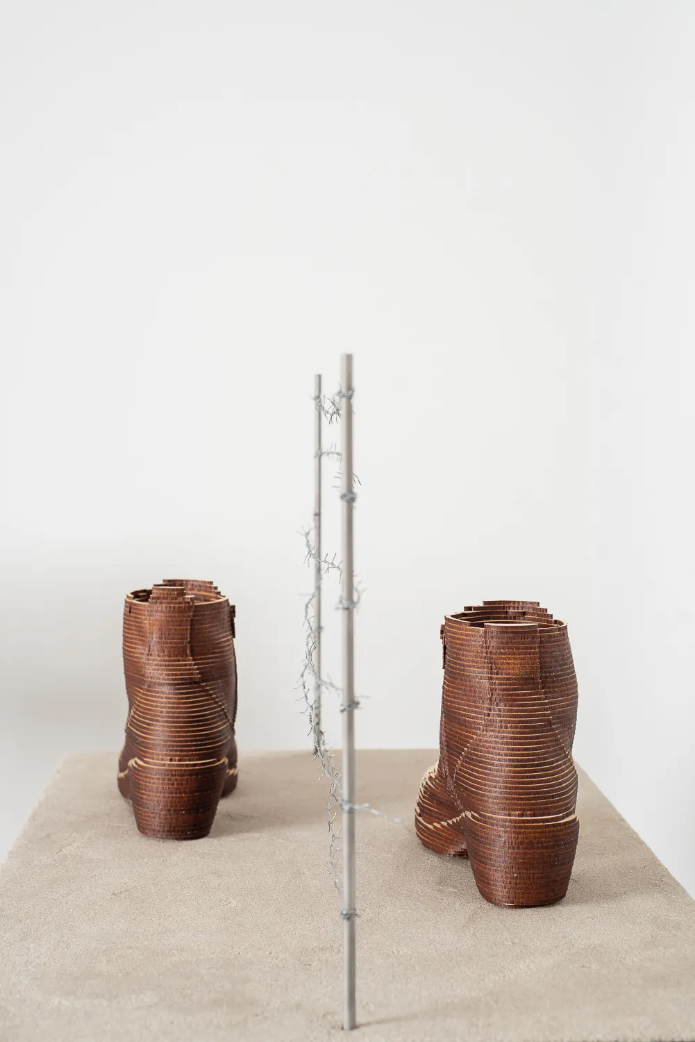 MARIANNE TURCK, WALKING ON THE BORDER