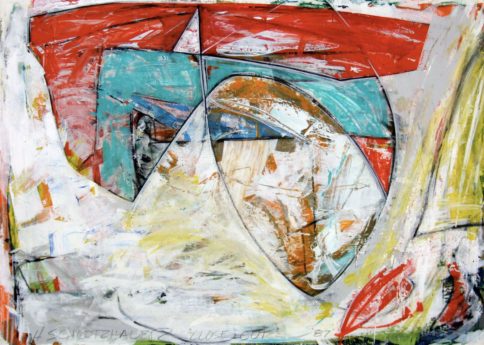 Harold Schlotzhauer, CLOSE CUT, 1987