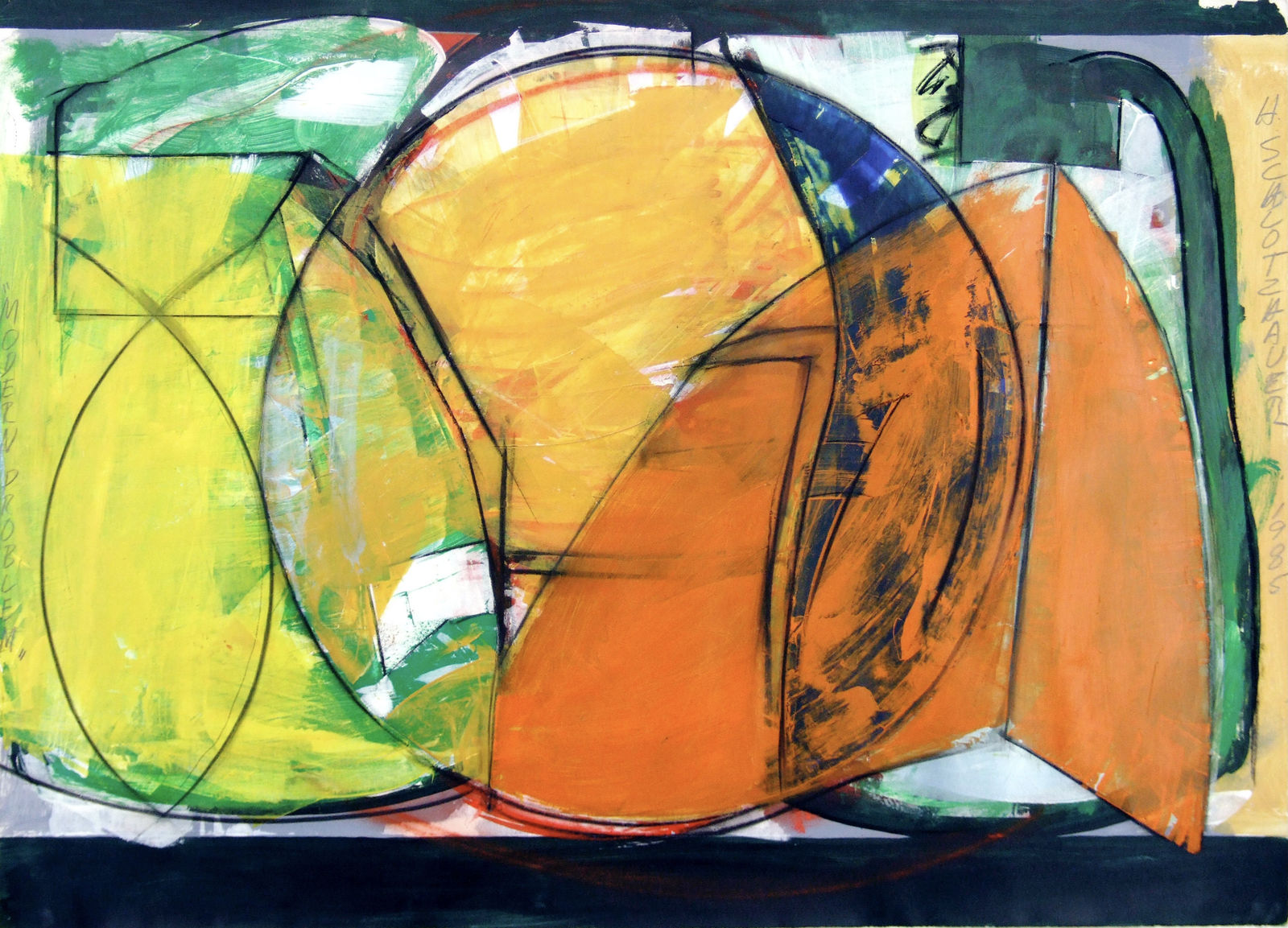 Harold Schlotzhauer, MODERN PROBLEM, 1985