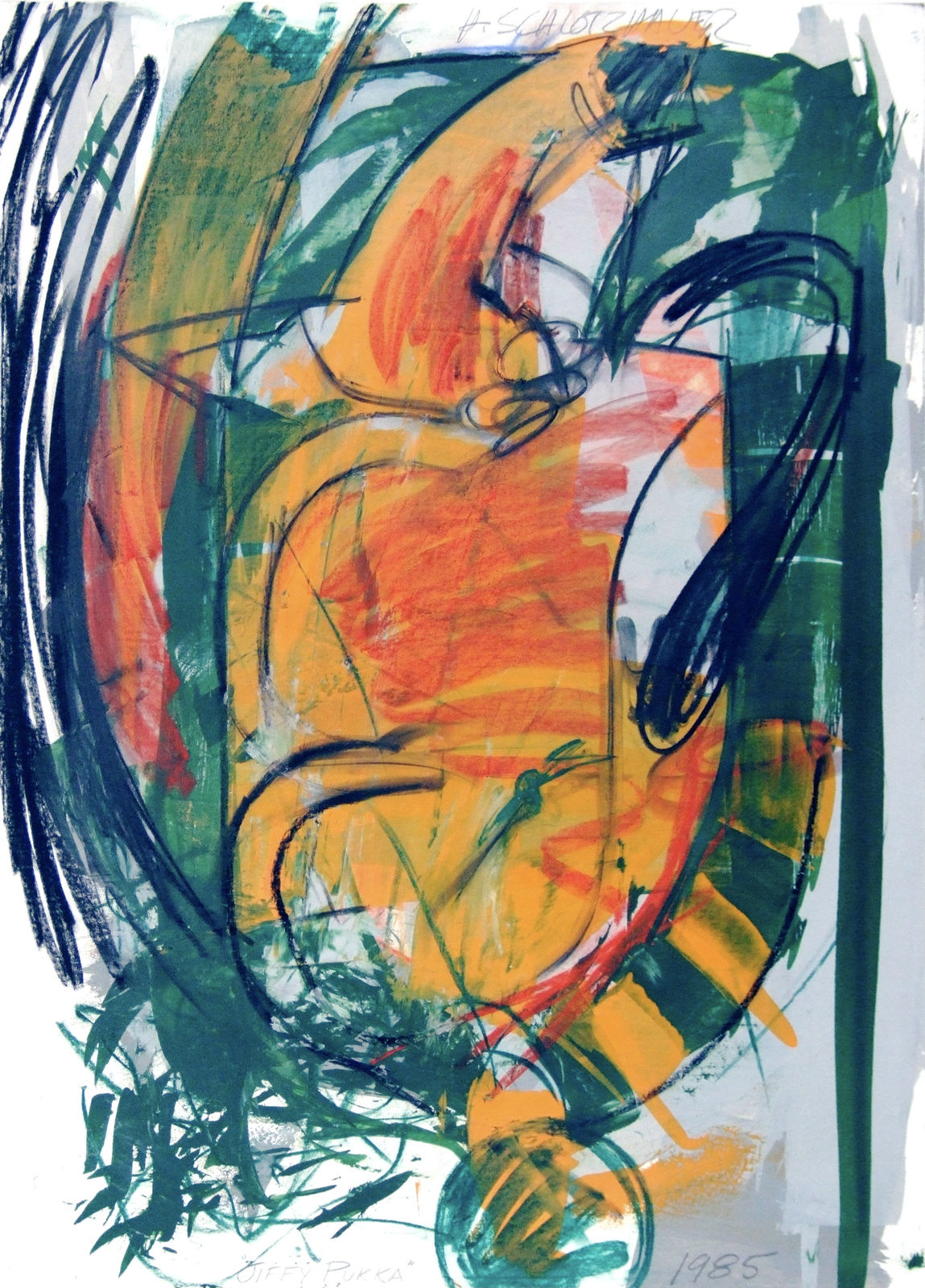 Harold Schlotzhauer, JIFFY PUKKA, 1985