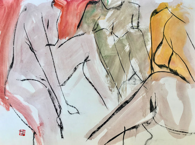 Freeman W. Butts, Figures in Conversation, 1983