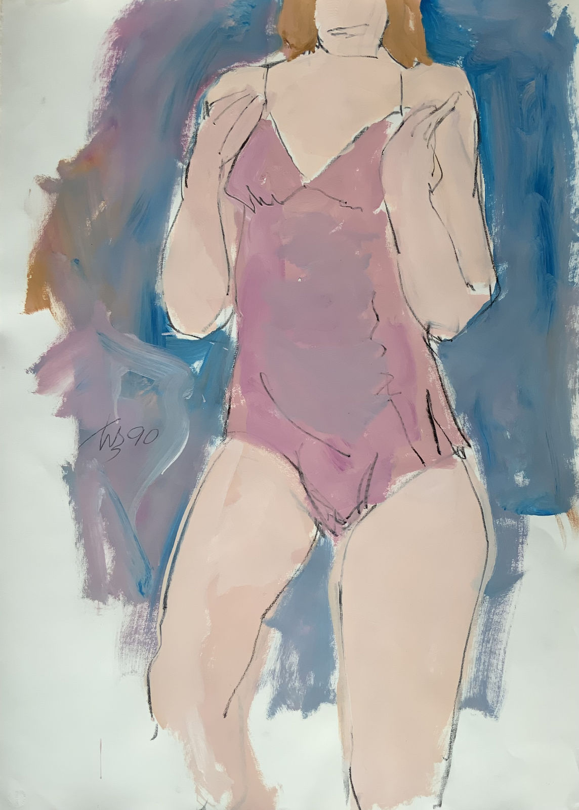 Freeman W. Butts, Standing Figure, 1990