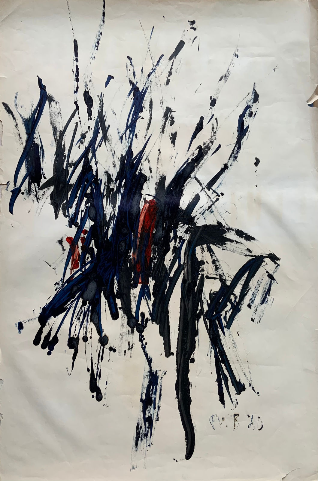 Freeman W. Butts, Untitled VII, 1960