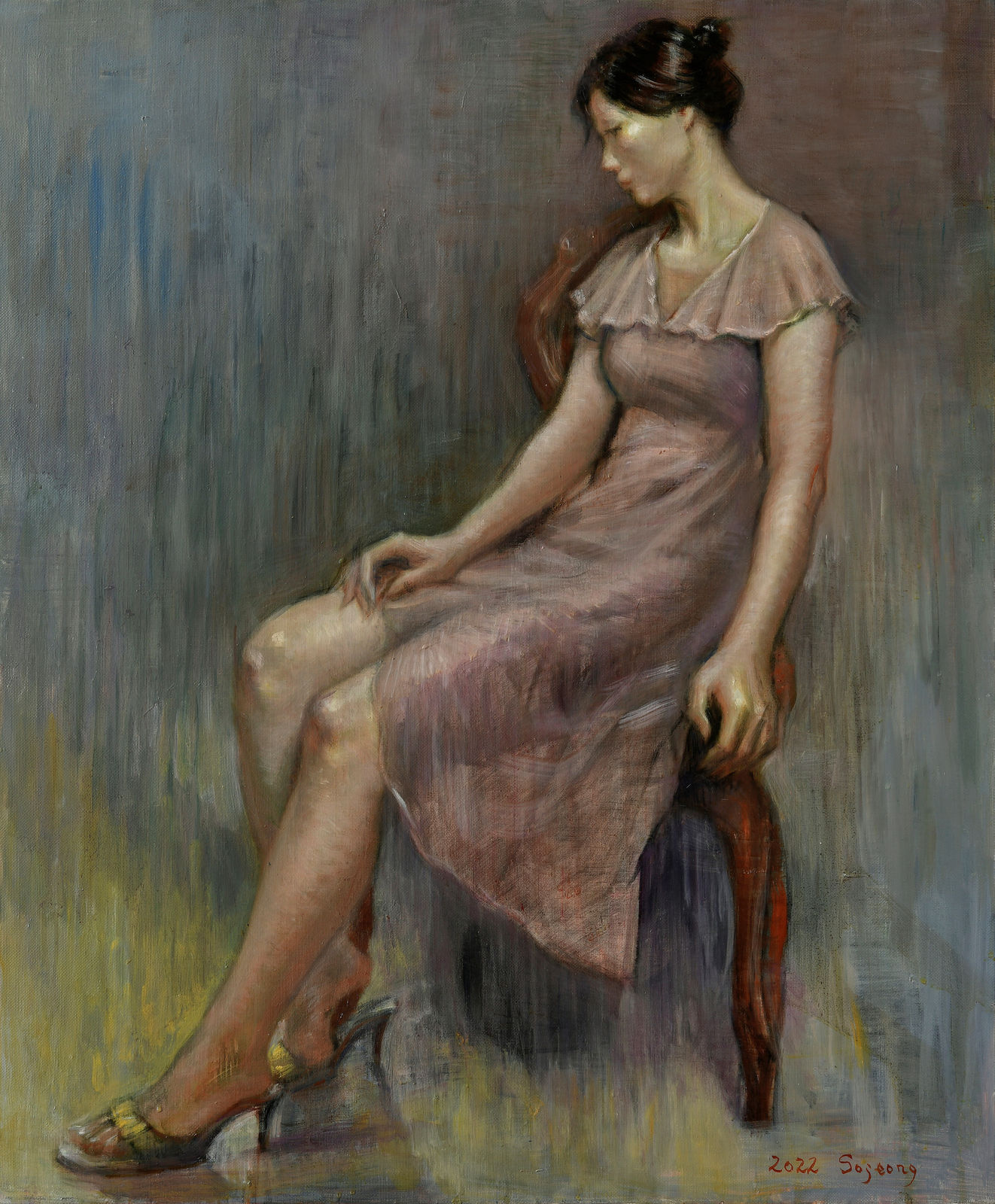 김소정 KIM, So Jeong, 여인 좌상, 2022