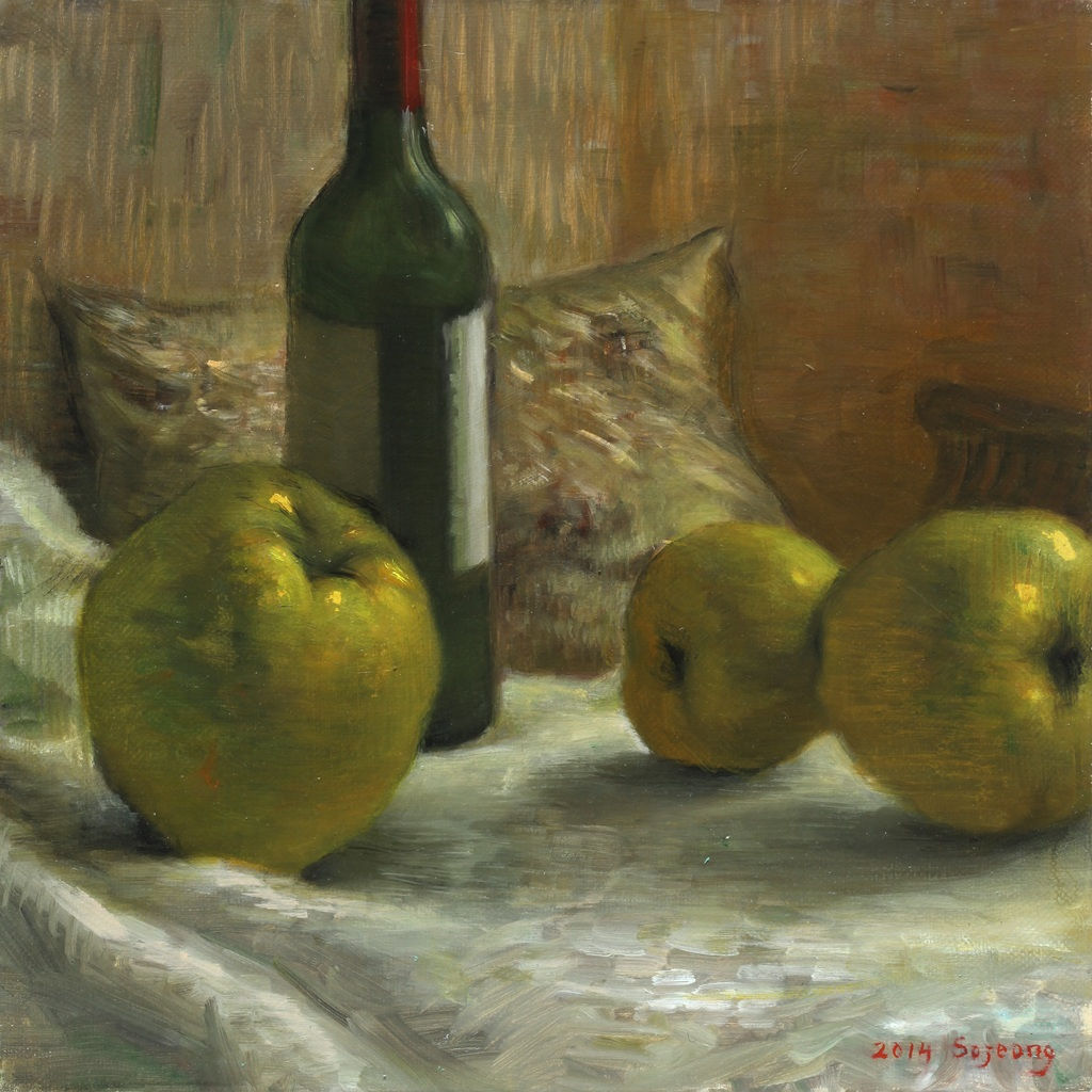김소정 KIM, So Jeong, 모과가 있는 정물, 2014