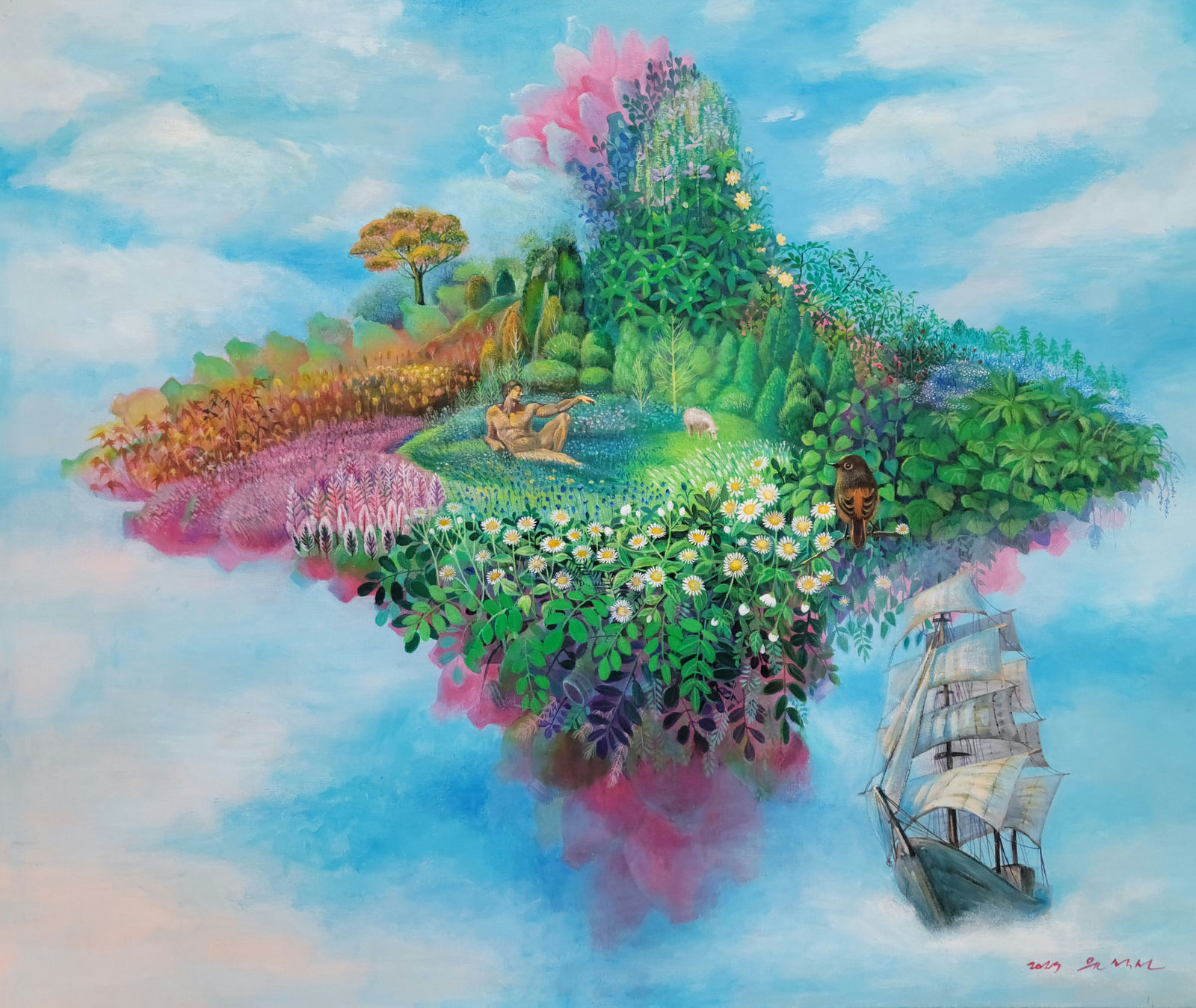 윤석선 YOON, Seok Sun, Recreate 4, 2023