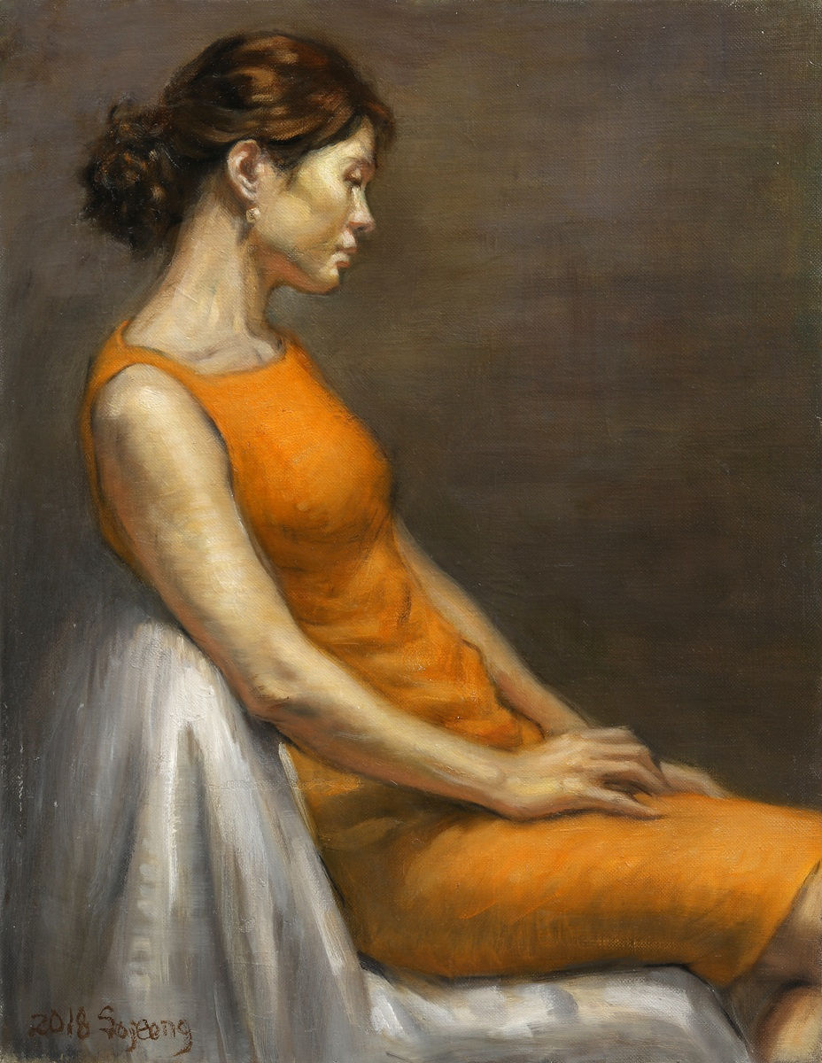 김소정 KIM, So Jeong, Orange, 2018