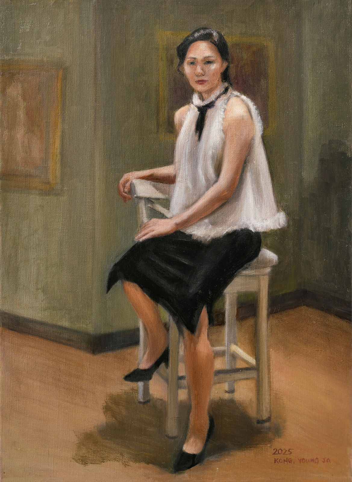 공영자 Kong, Young Ja, 혜순의 초상, 2025