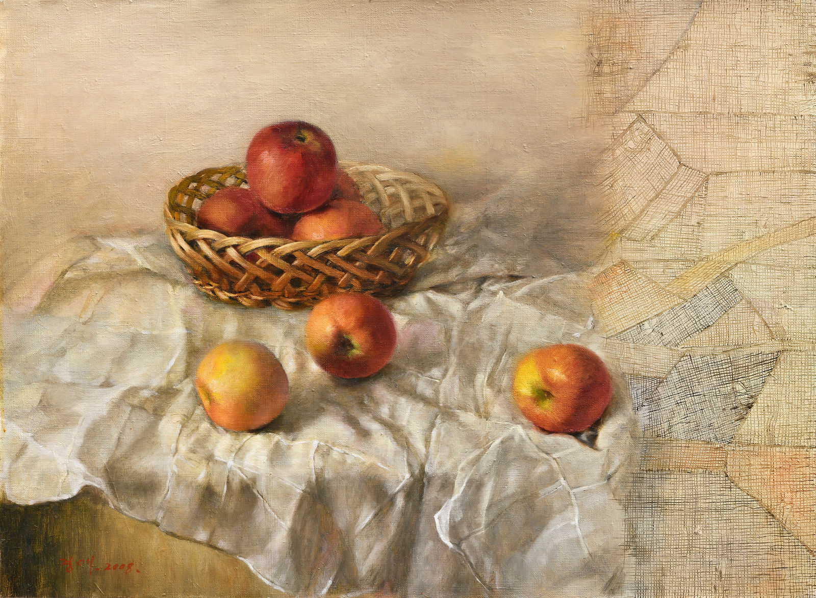 민경애 Min, Kyung Ae, 사과, 2007