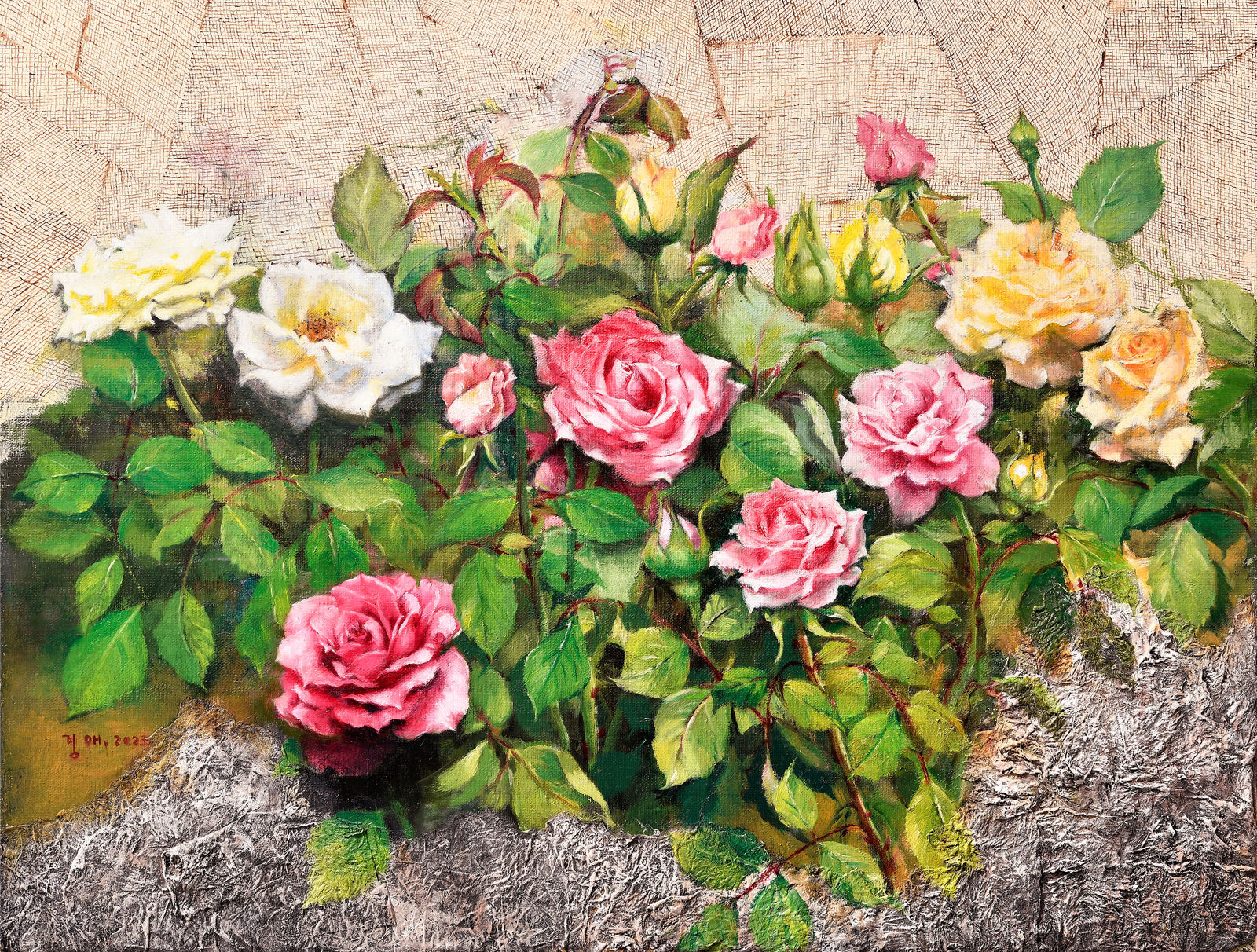 민경애 Min, Kyung Ae, 장미, 2022