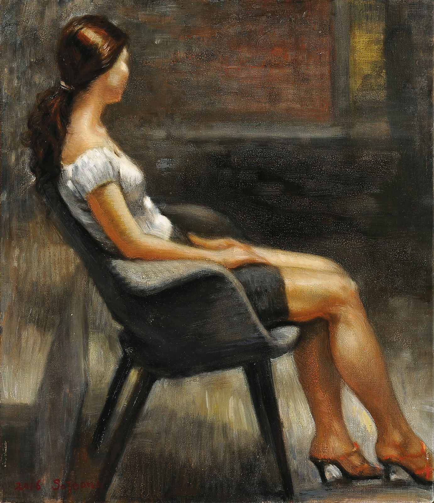 김소정 KIM, So Jeong, 소녀좌상, 2016